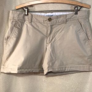 Size S old navy khaki shorts